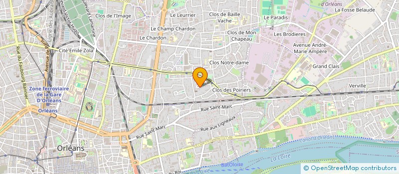 localisation de l'entreprise MONSIEUR SERGUEI TCHOUBKINE à ORLEANS