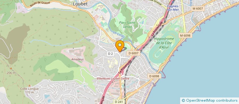 localisation de l'entreprise MONSIEUR SERGUEI VODIANIN à ANTIBES