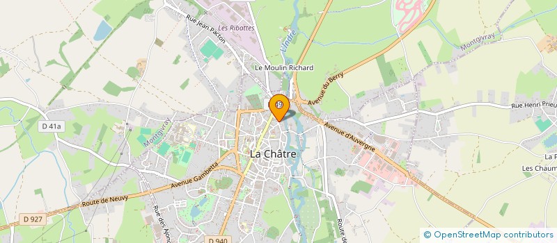 localisation de l'entreprise MONSIEUR SERGUEY IANAKIEV à LA CHATRE