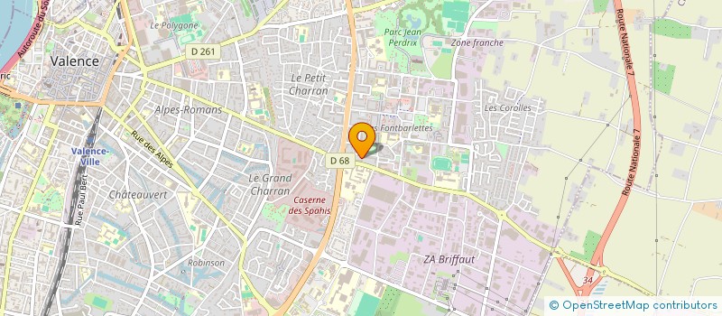localisation de l'entreprise MONSIEUR SERHAT AYDIN à VALENCE