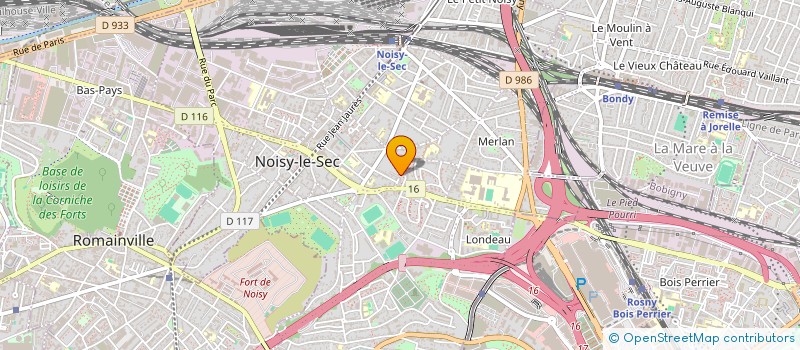 localisation de l'entreprise MONSIEUR SERHAT CETINKAYA à NOISY-LE-SEC