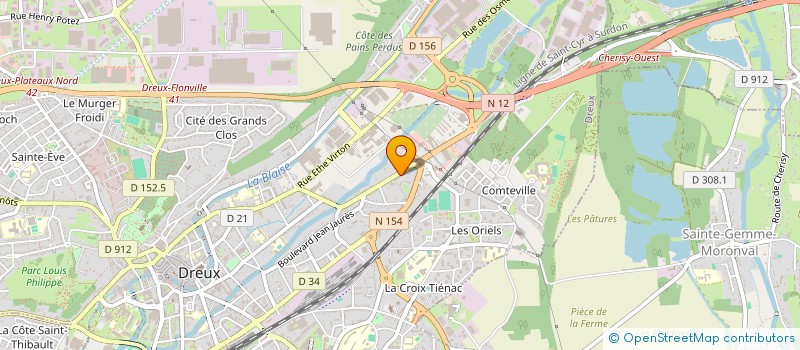 localisation de l'entreprise MONSIEUR SERHAT GUNGOR à DREUX