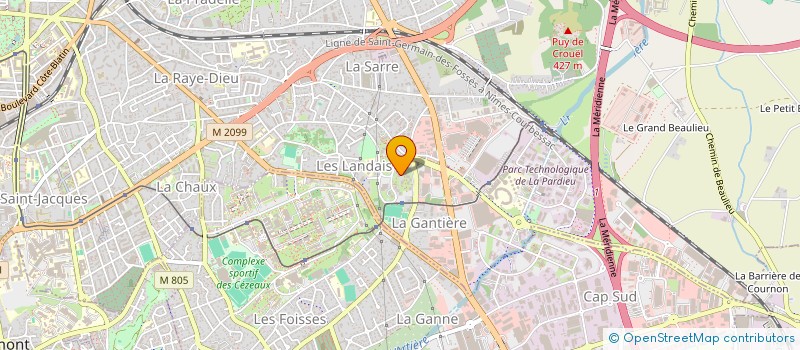 localisation de l'entreprise MONSIEUR SERHAT KURKLU  CLERMONT-FERRAND