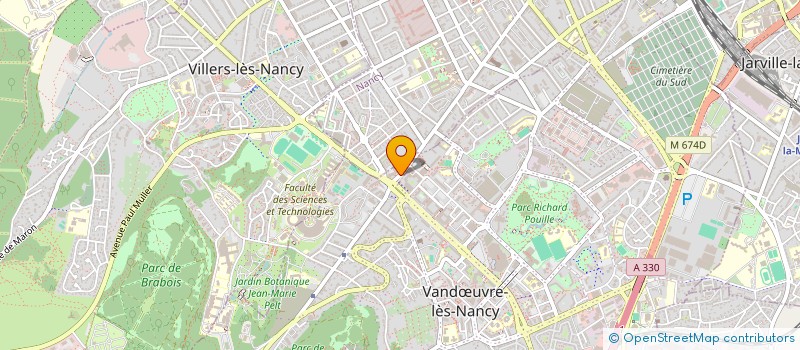localisation de l'entreprise MONSIEUR SERHAT SARIOGLU à VANDŒUVRE-LES-NANCY