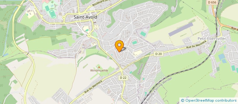localisation de l'entreprise MONSIEUR SERHAT YILDIRIM à SAINT-AVOLD
