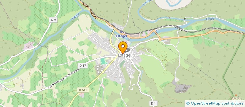 localisation de l'entreprise MONSIEUR SERHII BUBLIAS  ESTAGEL