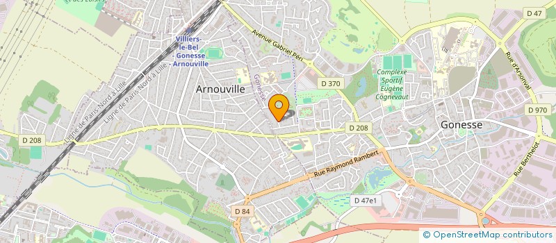 localisation de l'entreprise MONSIEUR SERHII HAIDYCHUK  GONESSE