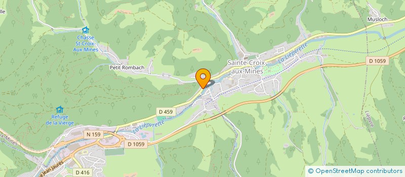 localisation de l'entreprise MONSIEUR SERHII KOVALOV  SAINTE-CROIX-AUX-MINES