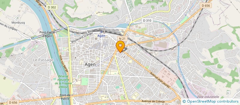 localisation de l'entreprise MONSIEUR SERHII LIASHENKO à AGEN