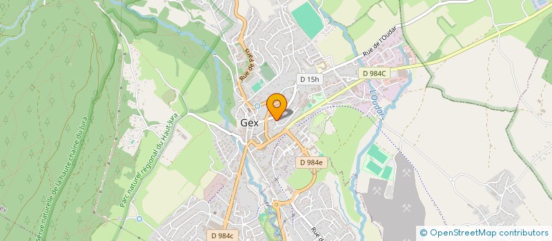 localisation de l'entreprise MONSIEUR SERHII POPOV  GEX