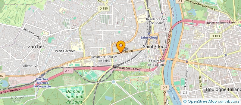 localisation de l'entreprise MONSIEUR SERHII PROKOPIUK à SAINT-CLOUD