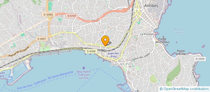 localisation de l'entreprise MONSIEUR SERHII ROTAR  ANTIBES