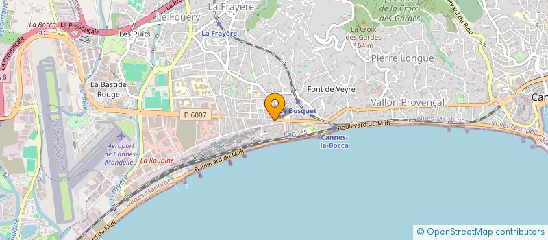 localisation de l'entreprise MONSIEUR SERHII SHALAMOV à CANNES