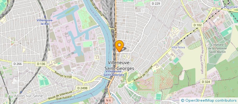 localisation de l'entreprise MONSIEUR SERHII TYVONIUK  VILLENEUVE-SAINT-GEORGES