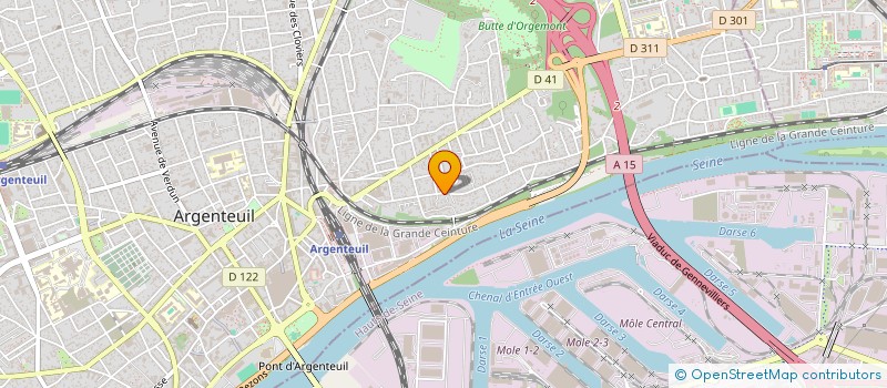 localisation de l'entreprise MONSIEUR SERHII VYSOTSKYI  ARGENTEUIL