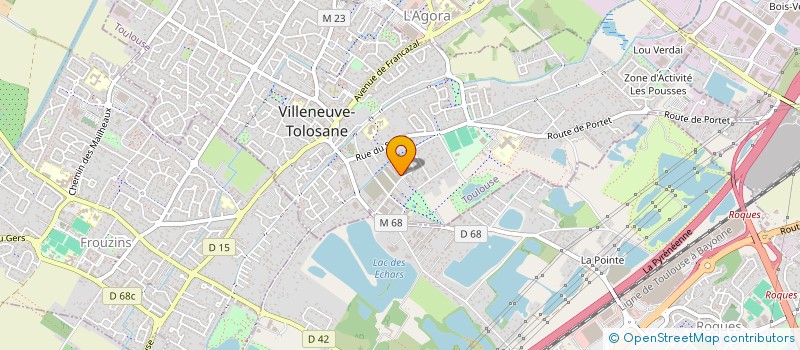 localisation de l'entreprise MONSIEUR SERIGNE BABACAR NDIAYE  VILLENEUVE-TOLOSANE