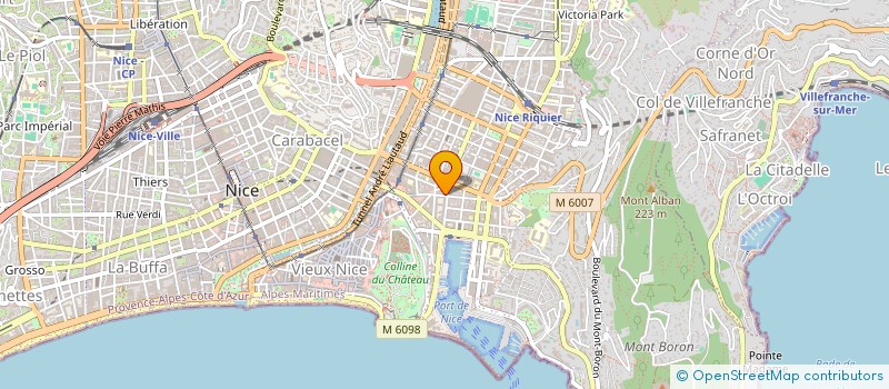 localisation de l'entreprise MONSIEUR SERIGNE-FALLOU DIOUME à NICE
