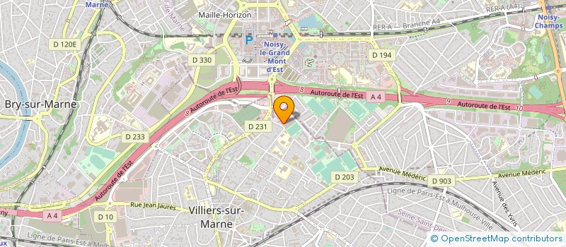 localisation de l'entreprise MONSIEUR SERIGNE KONTE  VILLIERS-SUR-MARNE