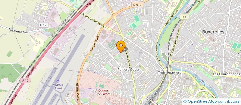 localisation de l'entreprise MONSIEUR SERIGNE LO  POITIERS