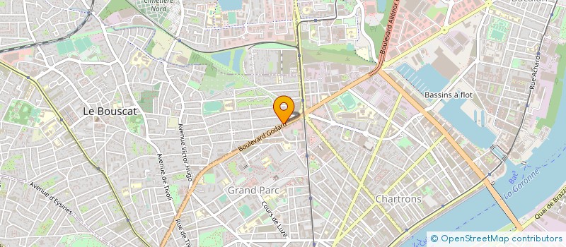 localisation de l'entreprise MONSIEUR SERIGNE LO  LE BOUSCAT