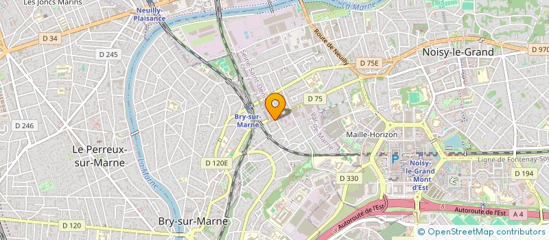 localisation de l'entreprise MONSIEUR SERIGNE MAHMOUDANE DIALLO à BRY-SUR-MARNE