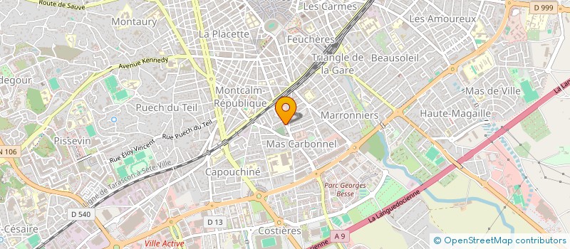 localisation de l'entreprise MONSIEUR SERIGNE MODOU MOUSTA FALL  NIMES