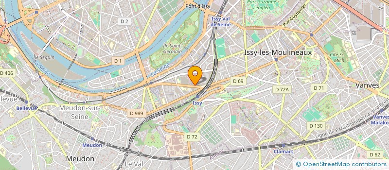 localisation de l'entreprise MONSIEUR SERIGNE NDAO à ISSY-LES-MOULINEAUX