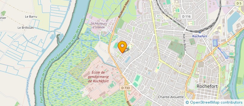 localisation de l'entreprise MONSIEUR SERIGNE NDIAYE  ROCHEFORT