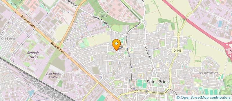 localisation de l'entreprise MONSIEUR SERIGNE PATHE DIOP  SAINT-PRIEST