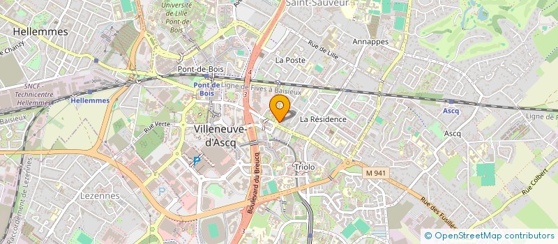 localisation de l'entreprise MONSIEUR SERIGNE SALIOU DIOP à VILLENEUVE-D'ASCQ