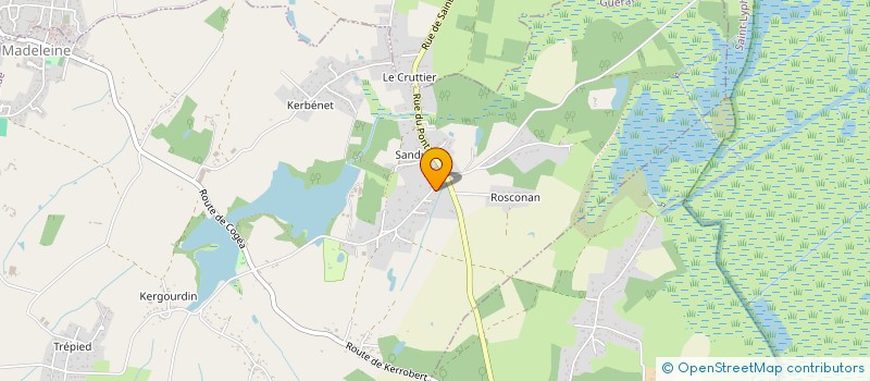 localisation de l'entreprise MONSIEUR SERIGNE SALIOU NGOM  GUERANDE