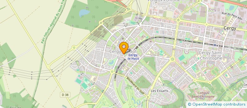 localisation de l'entreprise MONSIEUR SERIGNE TINE à CERGY