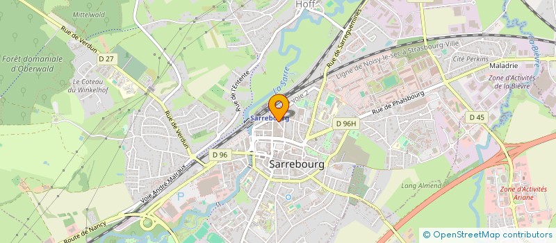 localisation de l'entreprise MONSIEUR SERKAN ANDAC  SARREBOURG