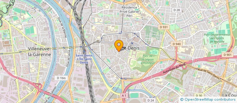 localisation de l'entreprise MONSIEUR SERKAN AYHAN  SAINT-DENIS