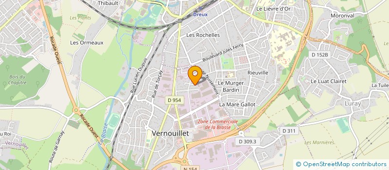 localisation de l'entreprise MONSIEUR SERKAN COBAN à VERNOUILLET