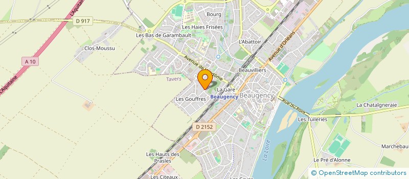 localisation de l'entreprise MONSIEUR SERKAN DEMIRCI  BEAUGENCY
