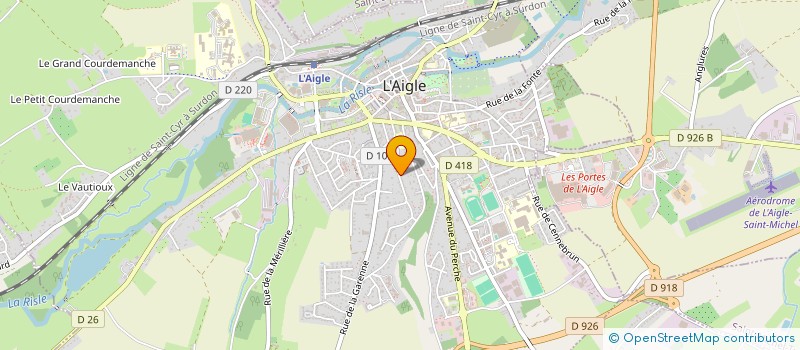 localisation de l'entreprise MONSIEUR SERKAN DILEK à SAINT-SULPICE-SUR-RISLE