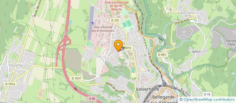 localisation de l'entreprise MONSIEUR SERKAN DINC à VALSERHONE