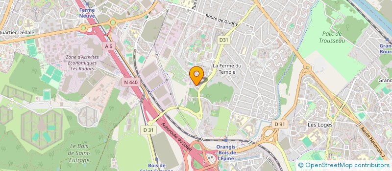 localisation de l'entreprise MONSIEUR SERKAN FENER à RIS-ORANGIS