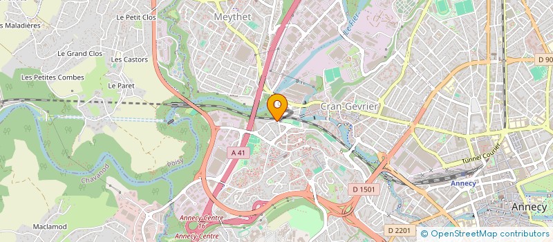 localisation de l'entreprise MONSIEUR SERKAN ISIK à ANNECY