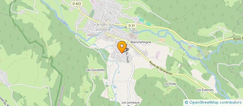 localisation de l'entreprise MONSIEUR SERKAN KARA  GRANGES-AUMONTZEY