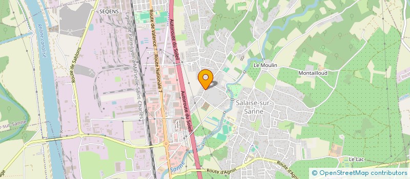 localisation de l'entreprise MONSIEUR SERKAN KARABULUT  SALAISE-SUR-SANNE