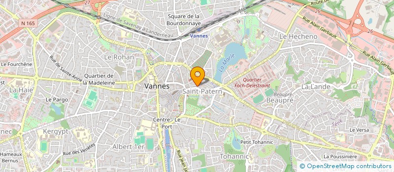 localisation de l'entreprise MONSIEUR SERKAN KUTUN à VANNES