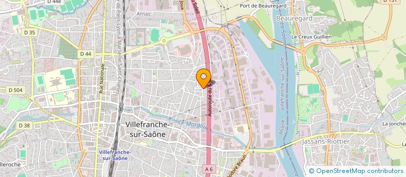 localisation de l'entreprise MONSIEUR SERKAN OZCAN à VILLEFRANCHE-SUR-SAONE