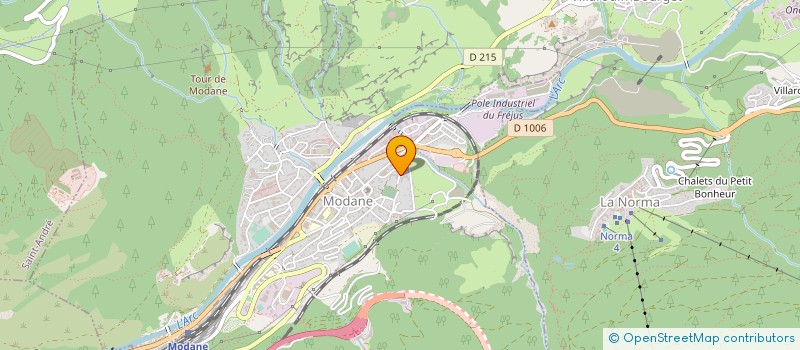 localisation de l'entreprise MONSIEUR SERKAN TUZUN à MODANE