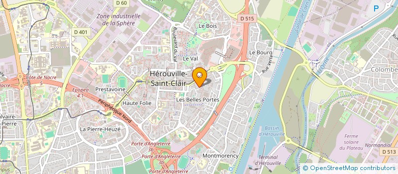 localisation de l'entreprise MONSIEUR SERKAN YILDIZ à HEROUVILLE-SAINT-CLAIR