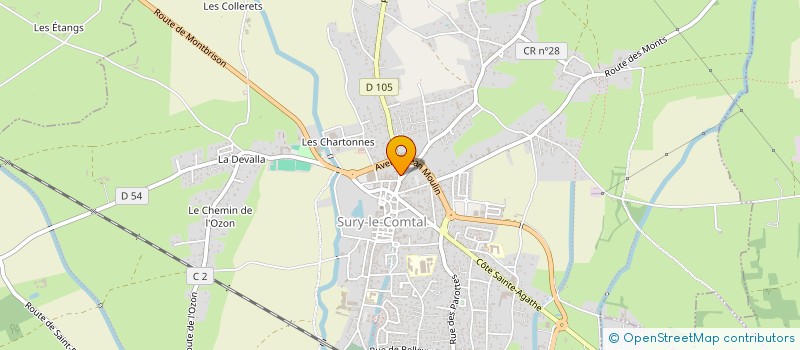 localisation de l'entreprise MONSIEUR SERKAN YURUK  SURY-LE-COMTAL