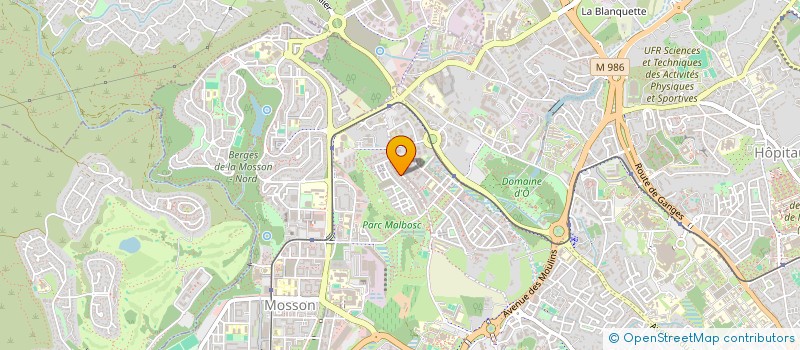 localisation de l'entreprise MONSIEUR SERPOS AHOUANGANVO à MONTPELLIER