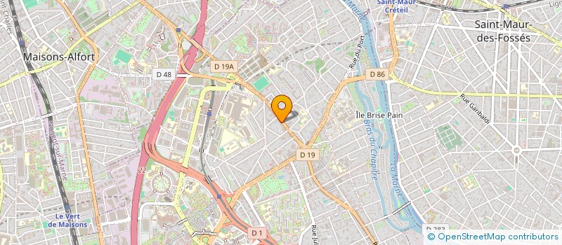 localisation de l'entreprise MONSIEUR SERRURIER DEPANNAGE à CRETEIL