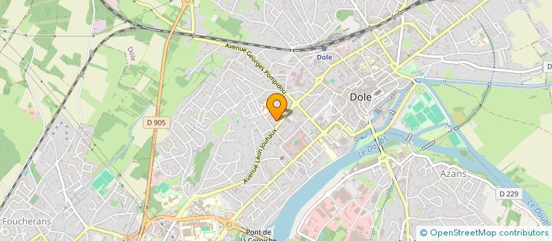 localisation de l'entreprise MONSIEUR SERTAN ELVEREN à DOLE